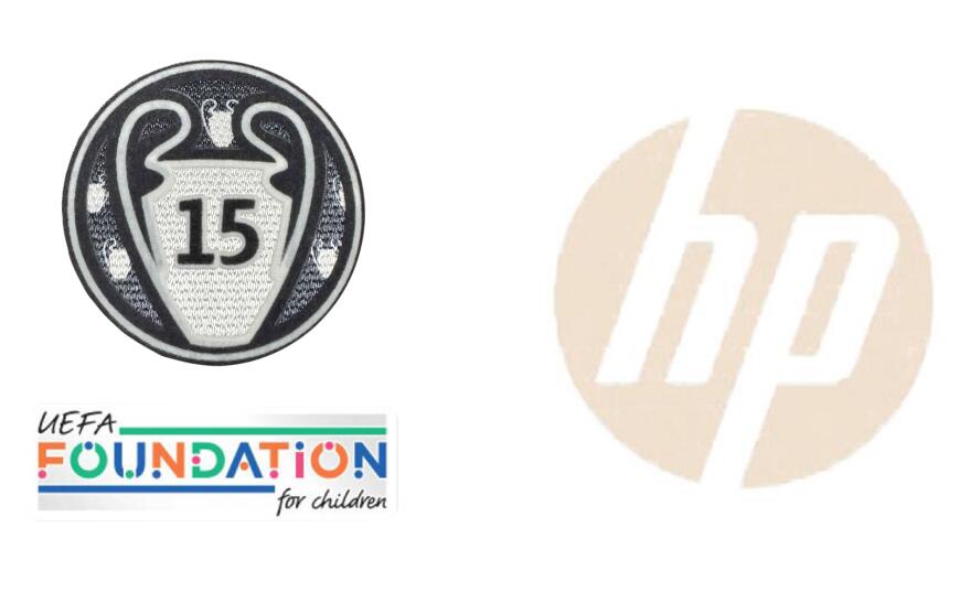 UCL Champion 15 & UEFA Foundation & HP Sponsor (Third Away£©